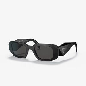 Prada Black Angular Sunglasses